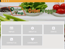 Tablet Screenshot of orderveg.com